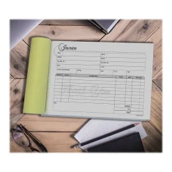 Sale Artistic 2-Part Carbonless Invoices, 5.4