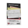 New Artistic 3-Part Carbonless Invoices, 5.4" x 8.5", 50 Sets/Book (074008) Business Forms