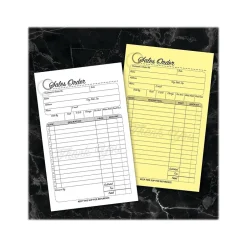 Hot Artistic 2-Part Carbonless Sales Orders, 4.25" x 7.25", 50 Sets/Book (074015) Business Forms