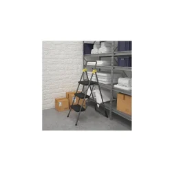 Ladders & Step Stools<Cosco Commercial 3-Step Folding Stool, 300 lb Capacity, Gray (CSC11839GGO)