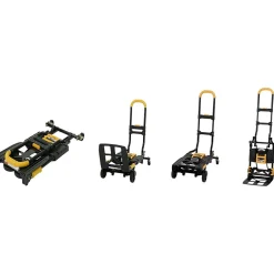 Hand Trucks & Dollies<Cosco Convertible Hand Truck, 300 lb. Capacity, Black/Yellow (12225YGB1E)