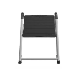 Ladders & Step Stools<Cosco Folding Step Stool, 1-Step, 200 lb Capacity, 9.9" Working Height, Platinum/Black (11014PBL1E)