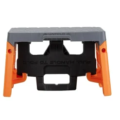 Ladders & Step Stools<Cosco Folding Step Stool, 1-Step, 300 lb Capacity, Orange/Gray (11903BGO1E)