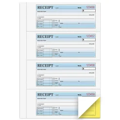 Online 2-Part Carbonless Receipts, 7.63