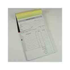 Sale Simple 2-Part Carbonless Work Orders, 5.5" x 8.5", 50 Sets/Book (074001) Business Forms