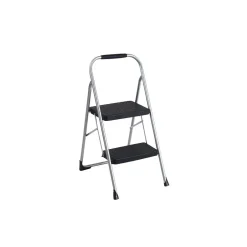 Ladders & Step Stools<Cosco Two Step Big Step Folding Step Stool with Rubber Hand Grip (11308PBL1E)
