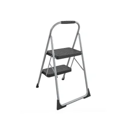 Ladders & Step Stools<Cosco Two Step Big Step Folding Step Stool with Rubber Hand Grip (11308PBL1E)