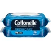 Cottonelle Flushable Wet Wipes, 42 Wipes/Pack, 2 Pack (35970)