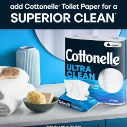 Cottonelle Flushable Wet Wipes, 42 Wipes/Pack, 2 Pack (35970)