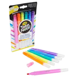 Crayola Take Note! Erasable Highlighters, 6 Per Pack, 3 Packs (BIN586504-3) Outlet