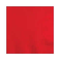 Napkins<Creative Converting Touch of Color Beverage Napkin, 2-ply, Classic Red, 150 Napkins/Pack (DTC801031BBNAP)