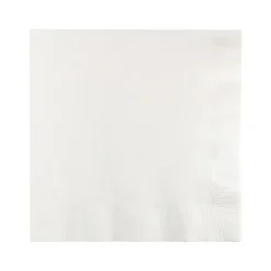 Napkins<Creative Converting Touch of Color Lunch Napkin, 2-ply, White, 150 Napkins/Pack (DTC139140135NAP)