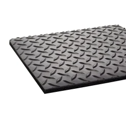 Floor Mats<Crown Mats Crown Industrial Deck Plate Anti-Fatigue Floor Mat, 36" x 60", Black (CWNCD0035DB)