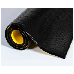 Floor Mats<Crown Mats Wear-Bond Tuff-Spun Anti-Fatigue Mat, 36" x 144", Black (WB 0312KD)