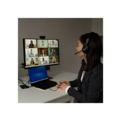 Cyber Acoustics Noise Canceling Stereo On Ear Computer Headset, Black (HS-2000)* Headsets