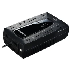 Battery Backup<CyberPower AVR Series 750VA UPS, 12-Outlet, Black (AVRG750U)