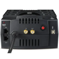 Battery Backup<CyberPower Intelligent LCD UPS Series 825VA Battery Backup UPS, 8-Outlets, Black (CP825AVRLCD)