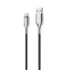 Cygnett Armored 2.0 USB-C to USB-A Charge and Sync Cable, 6', Black (CY2682PCUSA)