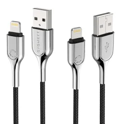 Cygnett Armored Lightning to USB-A Charge and Sync Cable, 3.937
