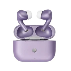 3D Luxe Pro Wireless Noise Canceling Earbuds, Bluetooth, Satin Purple (Pro-Satin-Purple)