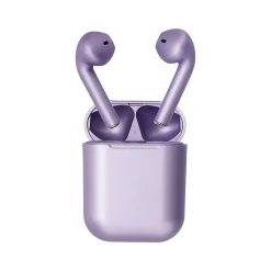3D Luxe TWS Wireless Earbuds, Bluetooth, Satin Purple (TWS-Satin-Purple)