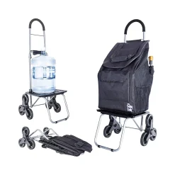 Hand Trucks & Dollies<Dbest Stair Climber Bigger Folding Trolley Dolly Cart, 200 lb. Capacity, Black (01-599)