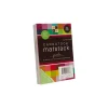 Clearance Matstack Textured Cardstock, Assorted Colors, 87 Sheets/Pack (MS-013-00002) Card Stock