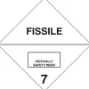 Decker Tape Products Decker Tape "Fissile" Label, 4" x 4", 500/RL Sale