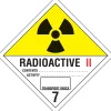 Decker Tape Products Decker Tape "Radioactive 2" Label, 4" x 4", 500/RL Discount