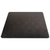 Discount EconoMat Carpet Chair Mat, 46" x 60'', Low-Pile, Black (DEFCM11442FBLK) Chair Mats