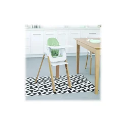 Best FashionMat Black Diamond Hard Floor Chair Mat, Low-Pile, Black/White (CM3540BD) Chair Mats