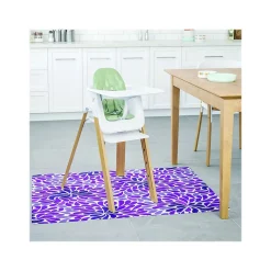 Sale FashionMat Purple Rain Hard Floor Chair Mat, 35