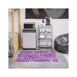 Sale FashionMat Purple Rain Hard Floor Chair Mat, 35