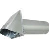 Faucets<Deflect-O Deflecto Gvh4 4" Wide-mouth Galvanized Vent Hood