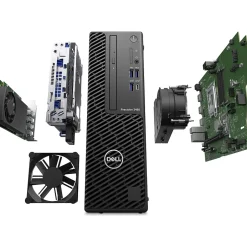 Dell Precision 3460 Desktop Computer, Intel Core i7-14700, 16GB Memory, 512GB SSD (J4XY9)* Gaming Desktops