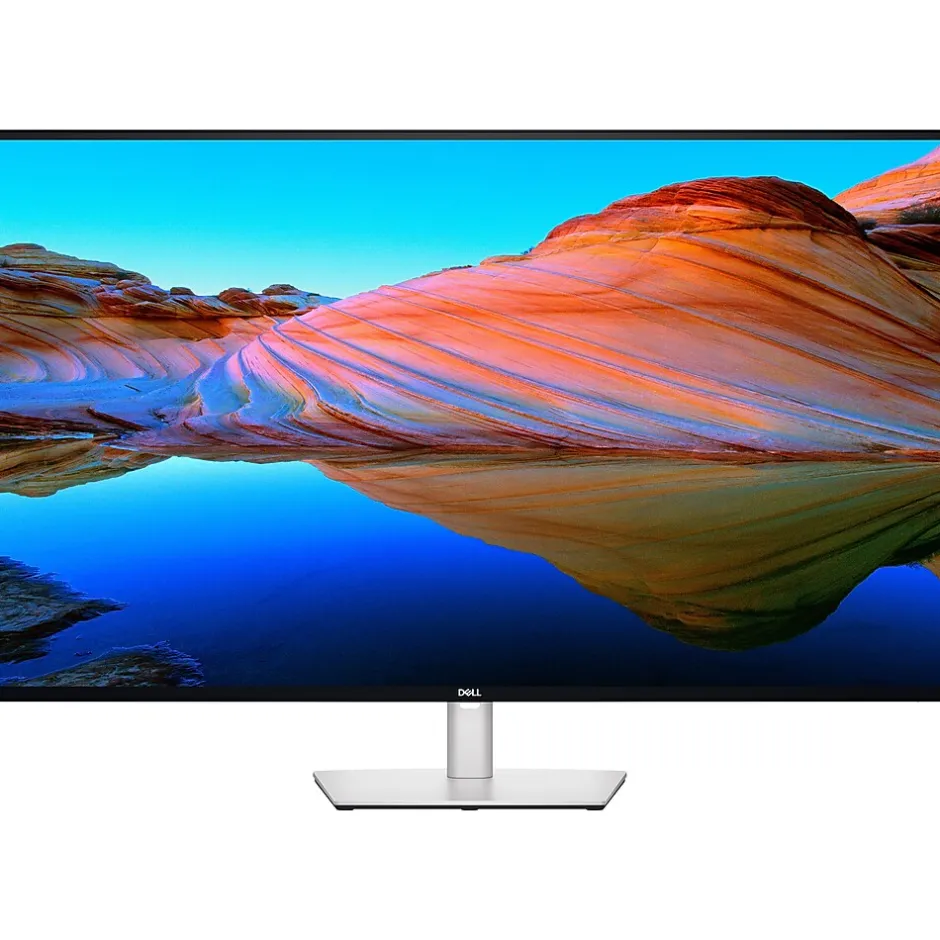 Dell UltraSharp 42.5" 4K Ultra HD LED Monitor, Silver/Black (-U4323QE)* Flat Monitors
