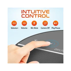 Delton C90 HD 1080p Conference Speakerphone Webcam, 2 Megapixels, Black, (DCSC90)* Webcams