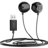 Delton 10E Stereo USB In-Ear Computer Headset with Microphone, Black (DWH10E)* Headsets