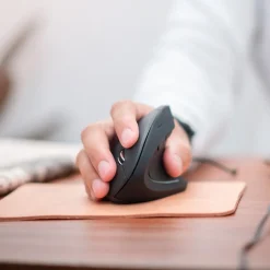 Delton Ergonomic 12 Wireless Ergonomic Optical 2.4 GHz Gaming Mouse, Black (DMERG12-WB)* Ergonomic Mice