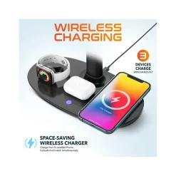 Delton HS1 Headset Stand and Wireless Charger with USB Type-C PD Adapter (DHSWC1)* Headsets