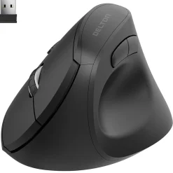 Delton S12P Wireless Optical 2.4 GHz Mouse, Black (DMERGS12P-WB)* Ergonomic Mice