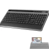 Delton T42 Wireless Ergonomic Computer Keyboard with Tablet Holder, Black (DKBT42-WB)* Ergonomic Keyboards