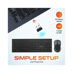 Delton Work Anywhere 90X Wireless Noise Canceling Bluetooth Computer On-Ear Headset Kit (DBND4WLS90XREG)* Headsets