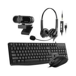 Delton Work Anywhere 10Y Noise Canceling Over-the-Ear Headset Kit (DBND4WRD10YREG)* Headsets