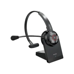 Delton 50X Pro Wireless Noise Canceling Bluetooth Mono Computer On-Ear Headset, Black (DBTHEAD50XBTDL)* Headsets