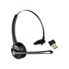 Delton 10X Wireless Noise-Canceling Bluetooth Over-the-Head Mono Computer Headset, Black (DBTHEAD10XBTDL)* Headsets