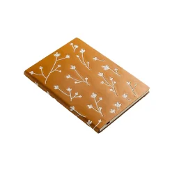 Denik Samantha Journal, 5.8" x 8.3", College Ruled, Orange/Cream, 144 Pages (AHBC508L) Discount