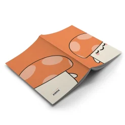 Denik Smoko Kai Mushroom Journal, 5.25" x 8.25", College Ruled, 144 Pages (LFC1891L) Hot