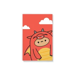 Denik Smoko Tayto Dragon Journal, 5.25" x 8.25", College Ruled, 144 Pages (LFC1902L) Discount