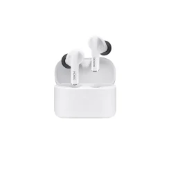 Denon Wireless Active Noise Canceling Earbuds, Bluetooth, White (AHC830NCWWT)